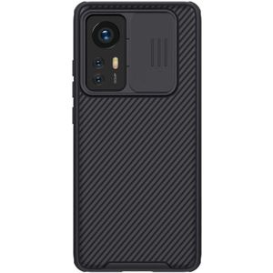 Nillkin CamShield Xiaomi 12/12X Hoesje met Camera Slider Zwart