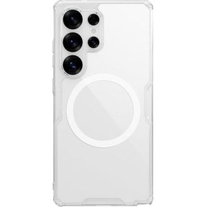 Nillkin Etui Nature TPU Pro Magnetic Case met MagSafe na Samsung Galaxy S25 Ultra - wit