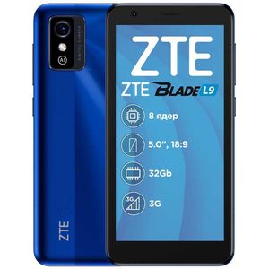 ZTE - Blade I9 - Mobiele Telefoon - Zwart - 1GB RAM - 32GB Opslag