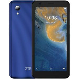 ZTE Blade A31 Lite (32 GB, Blauw, 5"", Dubbele SIM, 0.00 Mpx, 4G), Smartphone, Blauw
