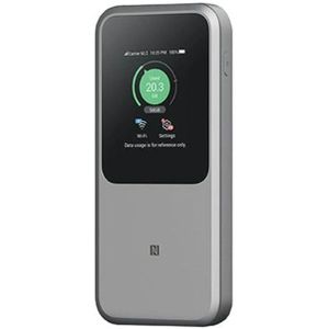 ZTE - MU5120 - Router - Grijs - Draagbare 5G MiFi met Wi-Fi 6