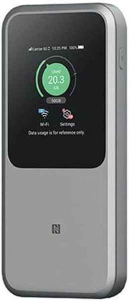 ZTE - MU5120 - Router - Grijs - Draagbare 5G MiFi met Wi-Fi 6