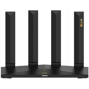 ZTE - Router T3000 IDU - Router - Zwart - Materiaal: Kunststof