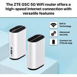 ZTE - G5C - Router - Wit - 5G - Wi-Fi 6
