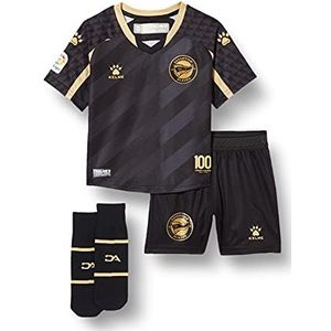 Sport Alavés 3-delige set voor baby's, 20/21, uniseks, baby, zwart, 3 maanden