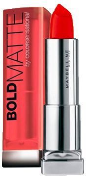 Maybelline - Colour Sensational Bold Matte Lipstick - Rood - 3.9 g