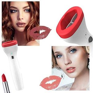 Automatische lipplumper Enhancer, lipplumper Enhancer-gereedschap met 3 verschillende schakelzuignappen, USB-oplading, elektrisch vollere lip plumpers voor sexy lippen, vrouwen en meisjes