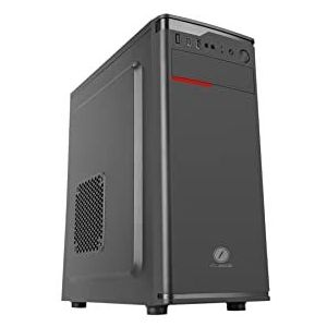 Frisby FC-2910B-400 Midi Tower Case, 2 x USB-poorten, 1 x Audio Set, Zwart