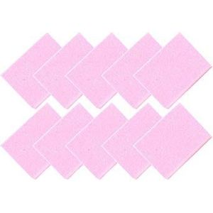 10st Limes spons tamponnade sets 180/100 dubbele zij banden Mini tarwe schuurblokje professionele manicure nagel grootte,pink 10pcs