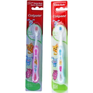 Colgate Extra Soft 0-2 jaar Tandenborstel - Blauw