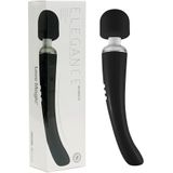 Elegance Wand Vibrator - oplaadbaar - zwart