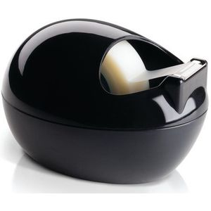 Scotch® Tape Dispenser Design Keivormig by Karim Rashid, Zwart + 1 Rol Scotch® Magic™ Tape 19 mm x 7,5 m