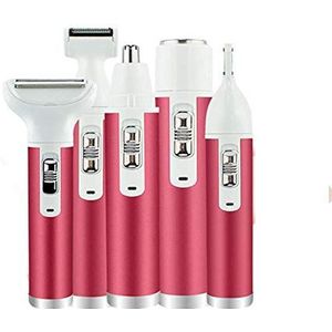 Elektrisch Scheerapparaat - 5-in-1 - Oplaadbaar via USB - Ontharingsapparaat voor Dames
