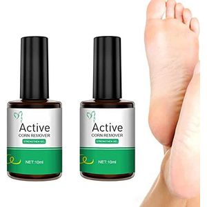 Active Corn Remover Strengthen Gel,Corn Remover Gel Extra Strength, Instant Blemish Removal Gel,Wart Remover Liquid,Corn Remover Liquid for Feet Toes Hands Care,Easy to Remove Calluses (2pcs)