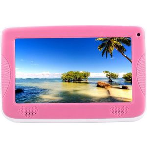 ASTAR Kids onderwijs Tablet  7.0 inch  512 MB + 4 GB  Android 4.4 Allwinner A33 Quad Core  met siliconen Case(Pink)