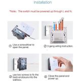 Smart WIFI Light Switch - Muur Licht Schakelaar - Sonoff - Android & IOS