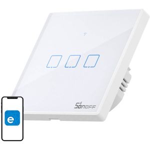 SONOFF - Smart Switch - WiFi + RF 433 - 3-Kanaals