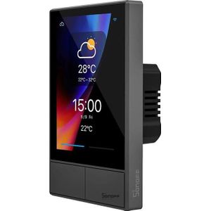 Sonoff - NSPanel - Smart WiFi Controle Paneel - Zwart - 120mm