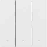 Sonoff - M5-3C-WiFi Matter Slimme Wand 3-kanaals Schakelaar - Wit - Materiaal: Kunststof