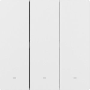 Sonoff - M5-3C-WiFi Matter Slimme Wand 3-kanaals Schakelaar - Wit - Materiaal: Kunststof