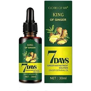 Gember Haargroei Serum -  Germinal Essentiële Haargroei Olie Effectief in 7 dagen - Haarverzorging voor mannen en vrouwen, 30 ml