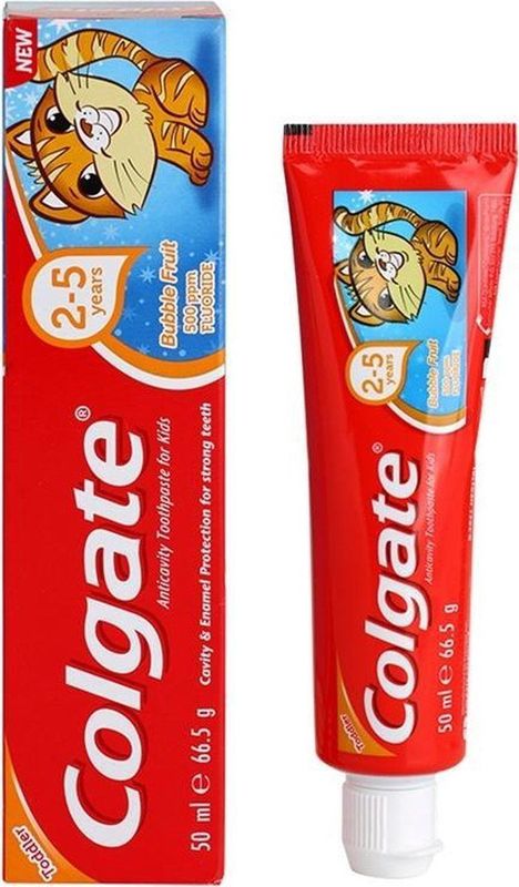 Colgate Kindertandpasta Bubble Fruit 50ml - 2 Tot 5 Jaar