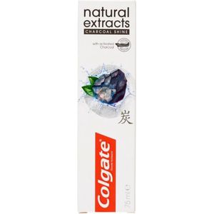 Colgate Natural Extract Charcoal Shine Tandpasta 75ml