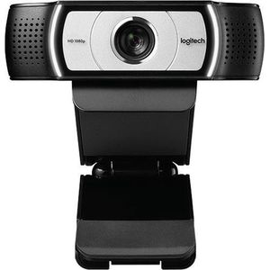 Logitech C930c, Webcam, Zwart
