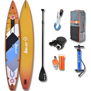 Sup Board Zray 14'' R2 Rapid Pro - Incl. Draagtas, peddel, pomp & koord - 1 centrale en verwijderbare vin - Max. 180kg belastbaar - 426 x 71 x 15cm