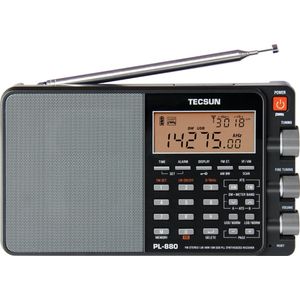 Tecsun - PL-880 - Wereldontvanger - FM 87-108 MHz - Korte Golf 1.711-29.999 MHz