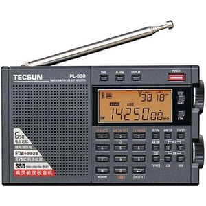 Tecsun PL-330 - Wereldontvanger met ETM - AM / FM / SSB (2024 USB-C VERSIE)