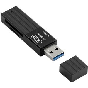 xO - DK05B - Geheugenkaartlezer - Zwart - USB 3.0