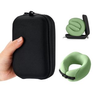 PocketPillow Easynap Travel Basic Slim met Meeneem Case - Opvouwbaar Nekkussen