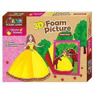 Avenir CH1103 - Foam, 3D-afbeeldingen, prinses, meerkleurig