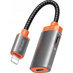 Mcdodo® Adapter iPhone naar Jack 3.5mm - Kabel - Voor Lightning - DAC