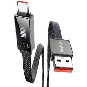 Mcdodo Cable CA-4980 USB to USB-C met display 1.2m (zwart)