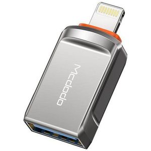 Mcdodo® Adapter iPhone naar USB-A - Kabel - Voor Lightning - OTG