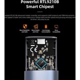 Maiwo K1689 M.2 SSD Behuizing - USB-C 3.2 Gen2 - 10Gbps - Grijs