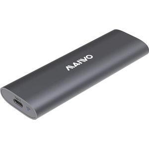 Maiwo K1689 M.2 SSD Behuizing - USB-C 3.2 Gen2 - 10Gbps - Grijs