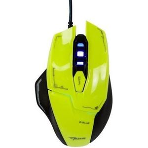 Blue - Mazer Gaming Muis - Groen - Bedraad - USB Type-A