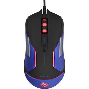 Blue - Auroza Gaming V2 - Muis - Zwart - Bedraad