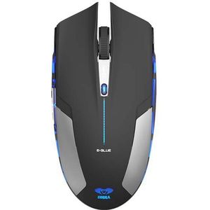 Blue - Cobra Jr - Draadloze Muis - Zwart - Optische Sensor tot 17500 DPI