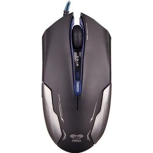 Blue - Cobra EMS653 - Muis - Zwart - Bedraad