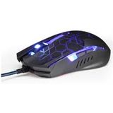 Blue - Auroza Hexagon - Muis - Zwart - Grijs - Bedraad