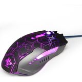 Blue - Auroza Hexagon - Muis - Zwart - Grijs - Bedraad