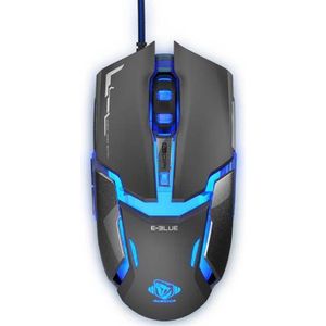 Blue - Auroza Type IM - Muis - Zwart - Bedraad