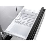Hisense RF540N4SBI2 - Amerikaanse koelkast - RVS - French door - Inhoud 302 liter - SuperCool - MetalCooling