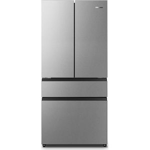 Hisense RF540N4SBI2 - Amerikaanse koelkast - RVS - French door - Inhoud 302 liter - SuperCool - MetalCooling
