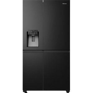 Hisense Amerikaanse Koelkast RS818N4IFD - 632 Liter - Water- & Ijsdispenser - RVS
