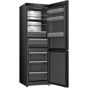 Hisense RB5K330GSFC - Vrijstaande koel-vriescombinatie - 185 cm hoog - 330 liter - Energielabel C - Geluidsniveau 35 dB - LED Display - SuperCool - FastFreeze - Deuralarm - Kinderslot - Interverter Compressor - ConnectLife